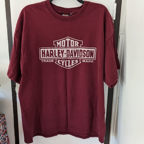 Harley-Davidson Other - Vintage Harley Davidson North West Olympia Washington Red T-Shirt